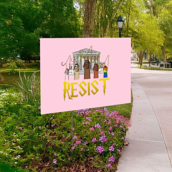 Resist, Statue Of Liberty, Resist Yard Sign