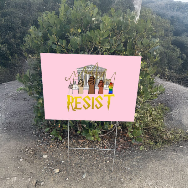 Resist, Statue Of Liberty, Resist Yard Sign