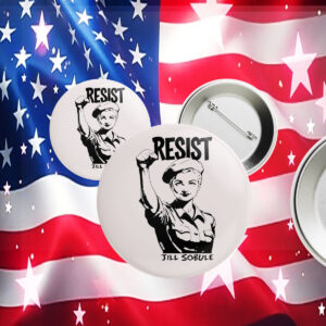 Resist jill sobule Button