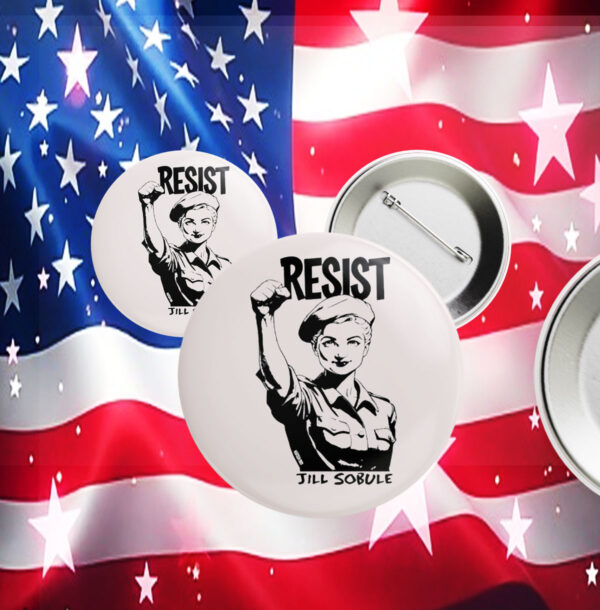 Resist jill sobule Button