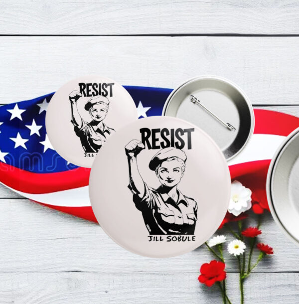 Resist jill sobule Button