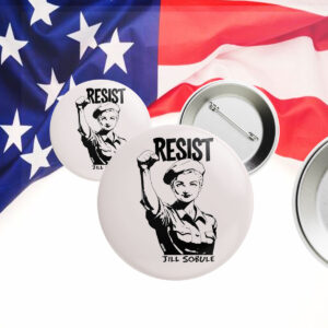 Resist jill sobule Button