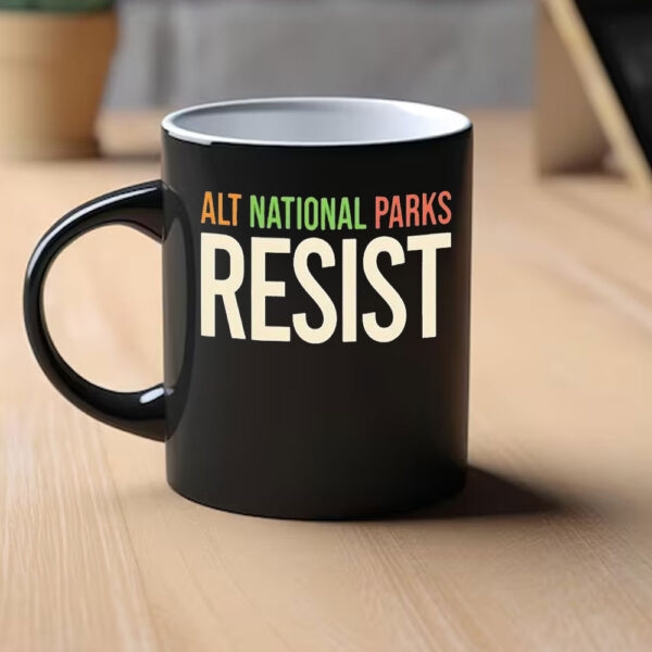 Retro ALT National Parks Resist This Land Is Our Land Mug