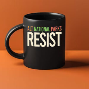 Retro ALT National Parks Resist This Land Is Our Land Mug