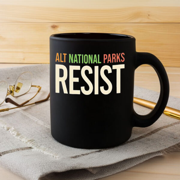 Retro ALT National Parks Resist This Land Is Our Land Mug