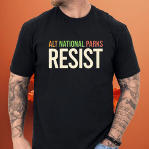 Retro ALT National Parks Resist This Land Is Our Land T-Shirt