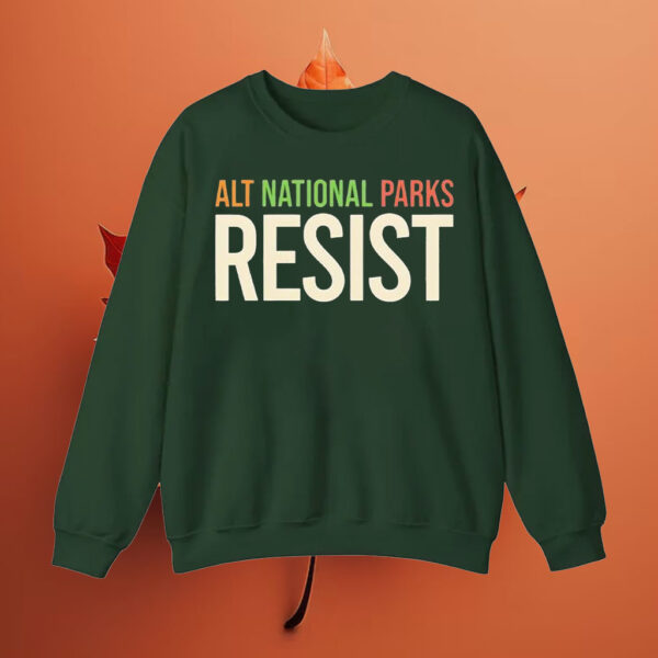 Retro ALT National Parks Resist This Land Is Our Land T-Shirt