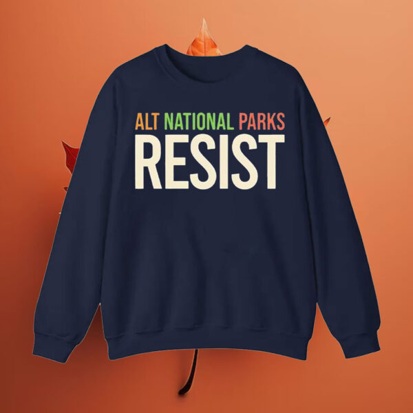 Retro ALT National Parks Resist This Land Is Our Land T-Shirt