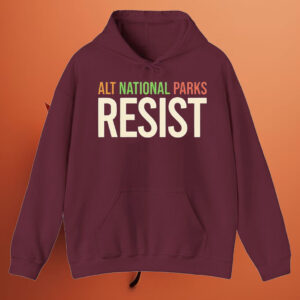 Retro ALT National Parks Resist This Land Is Our Land T-Shirt