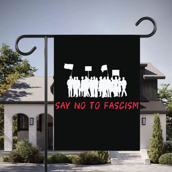 Say No Fascism, LGBT rights, Resist Flag