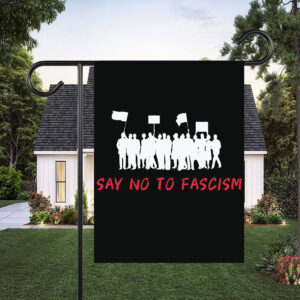 Say No Fascism, LGBT rights, Resist Flag