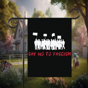 Say No Fascism, LGBT rights, Resist Flag