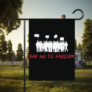 Say No Fascism, LGBT rights, Resist Flag