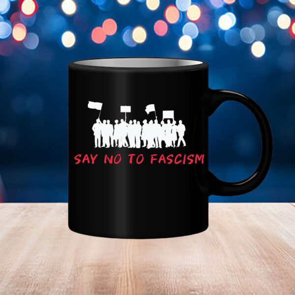 Say No Fascism, LGBT rights, Resist Mug