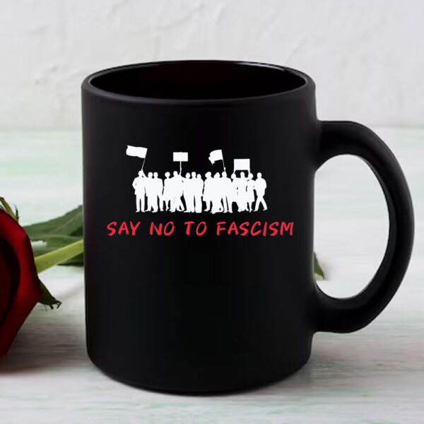 Say No Fascism, LGBT rights, Resist Mug