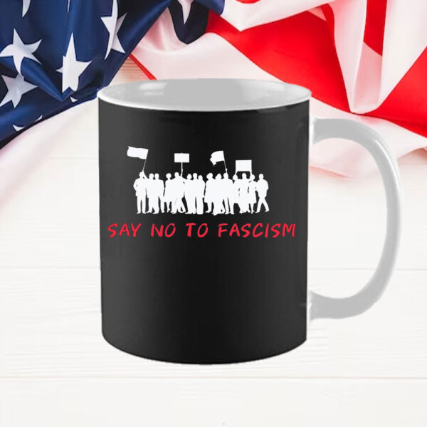 Say No Fascism, LGBT rights, Resist Mug