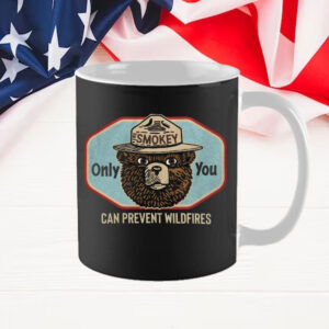 Smokey Bear Only You Can Prevent Wildfires Resist Bear Mug