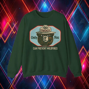 Smokey Bear Only You Can Prevent Wildfires Resist Bear T-Shirt