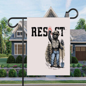 Smokey Bear Resist, Environmental Activism Flag