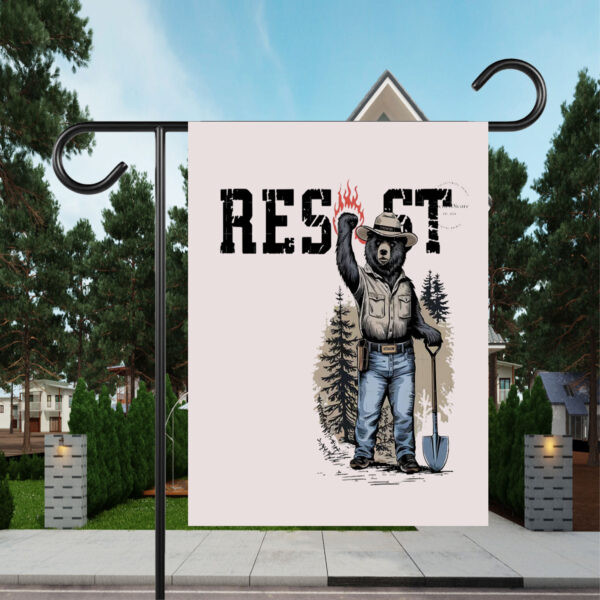 Smokey Bear Resist, Environmental Activism Flag