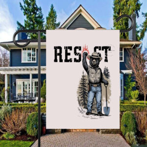 Smokey Bear Resist, Environmental Activism Flag