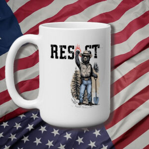 Smokey Bear Resist, Environmental Activism Mug