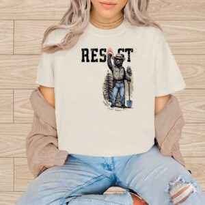 Smokey Bear Resist, Environmental Activism T-Shirt