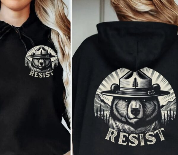 Smokey Bear Resist Hoodie, National Park