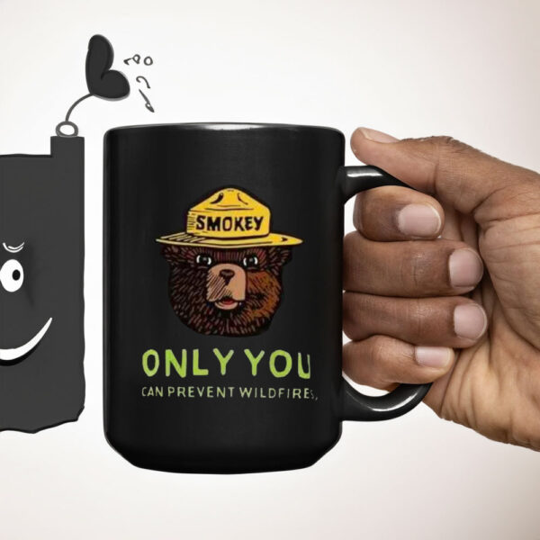 Smokey Bear Resist, Only ou Can Prevent Wildfires Mug