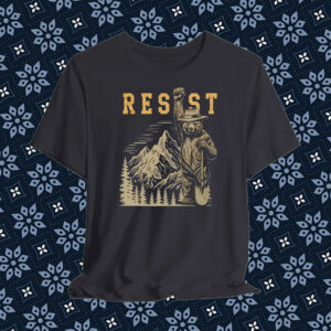 Smokey Bear Resist, Parks Over Profit Granola T-Shirt