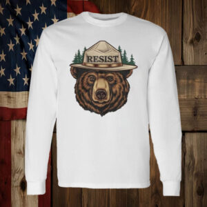 Smokey Bear Shirt National Park Protest, Resist Bear T-Shirt