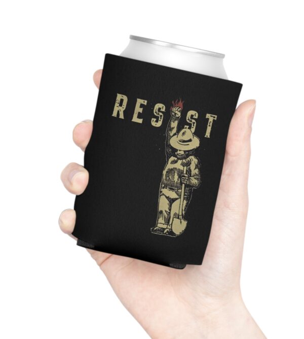 Smokey The Resist Bear Can Cooler