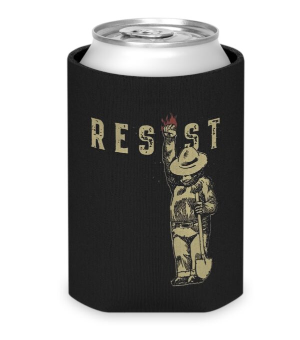 Smokey The Resist Bear Can Cooler