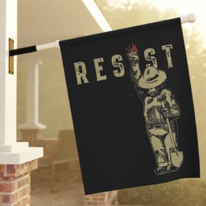 Smokey The Resist Bear Flag