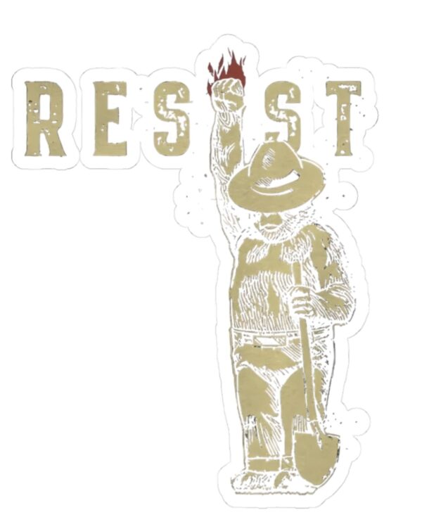 Smokey The Resist Bear Sticker