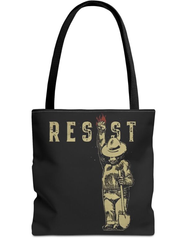 Smokey The Resist Bear Tote Bag