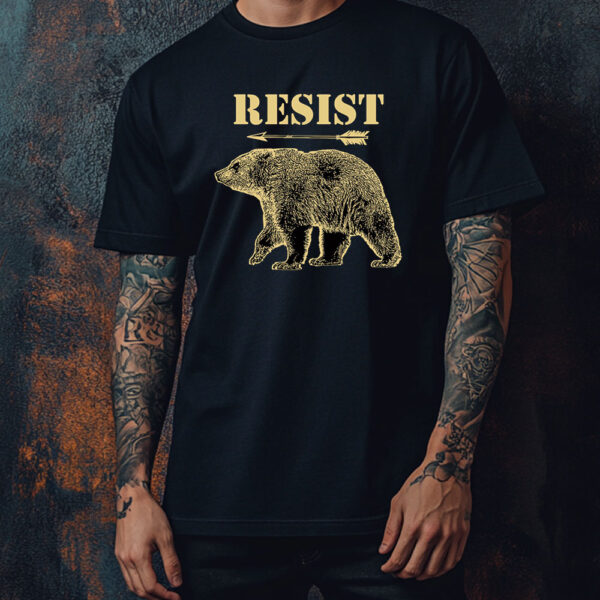 Smokey the Bear Resist, ALT US National Park Resist Service T-Shirt