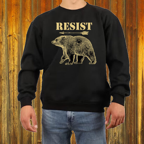 Smokey the Bear Resist, ALT US National Park Resist Service T-Shirt