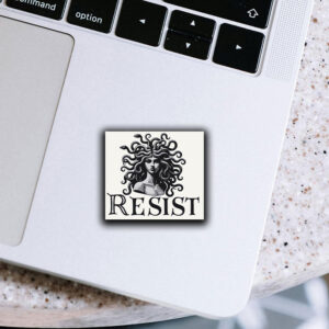 Snake girl resist Sticker