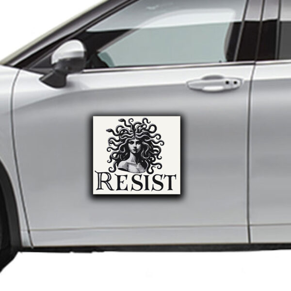 Snake girl resist Sticker