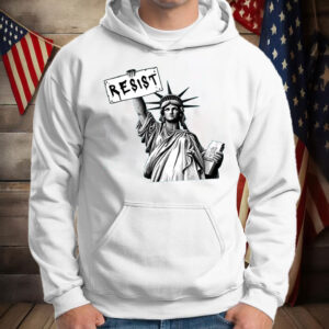 Statue of Liberty Holding RESIST Sign T-Shirt