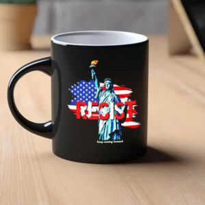 Statue of Liberty resist keep moving forward Mug