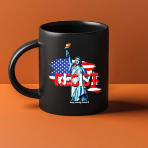 Statue of Liberty resist keep moving forward Mug