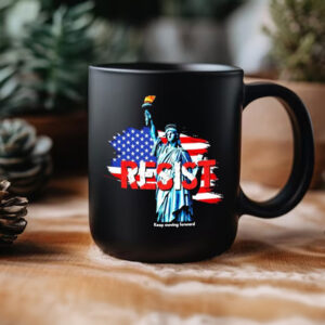 Statue of Liberty resist keep moving forward Mug