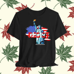 Statue of Liberty resist keep moving forward T-Shirt