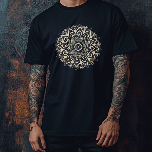 Subtle Anti Fascist FDT Mandala Political 2025 T-Shirt