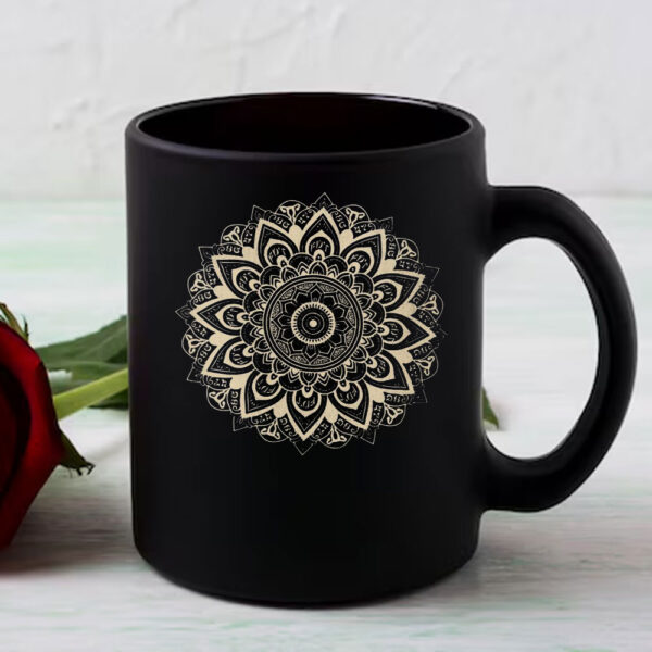 Subtle Anti Fascist FDT Mandala Political Mugs