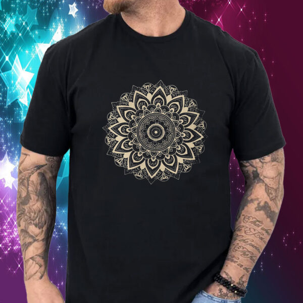 Subtle Anti Fascist FDT Mandala Political T-Shirts