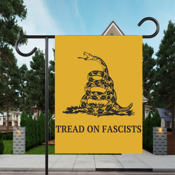 Tread On Fascists Activist Leftist Protest Flag