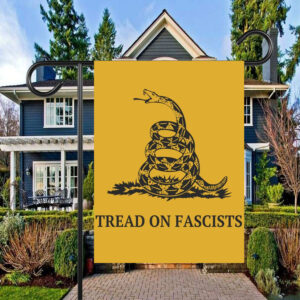 Tread On Fascists Activist Leftist Protest Flag